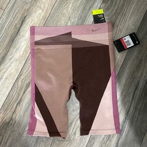 Nike multi color training/biker shorts